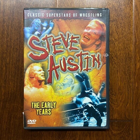 Classic Superstars Of Wrestling DVD (3-DVDS) Booker T. Steve Austin WWE - Picture 6 of 7